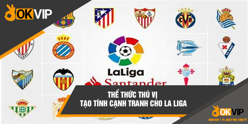 Thể thức thú vị tạo tính cạnh tranh cho La Liga