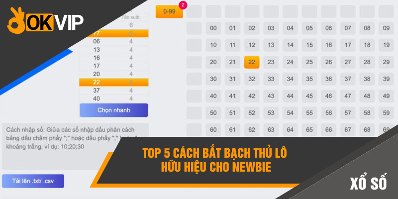 Top 5 cách bắt bạch thủ lô hữu hiệu cho newbie